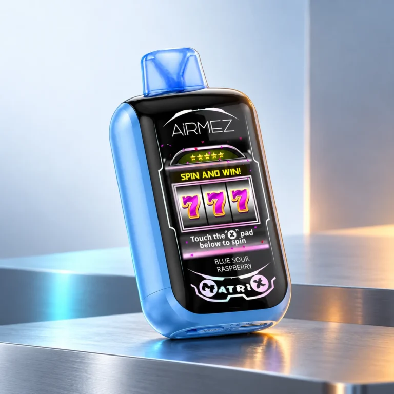 Airmez Matrix Pro 30000 Puffs – Inteligentny E-Papieros z Ekranem Dotykowym 2.1" HD (22ml)
